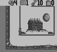 une photo d'Ã©cran de The Pagemaster sur Nintendo Game Boy